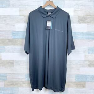 Safelite AutoGlass Nike Dri Fit Polo Shirt Gray Employee Work Uniform Mens 4XL